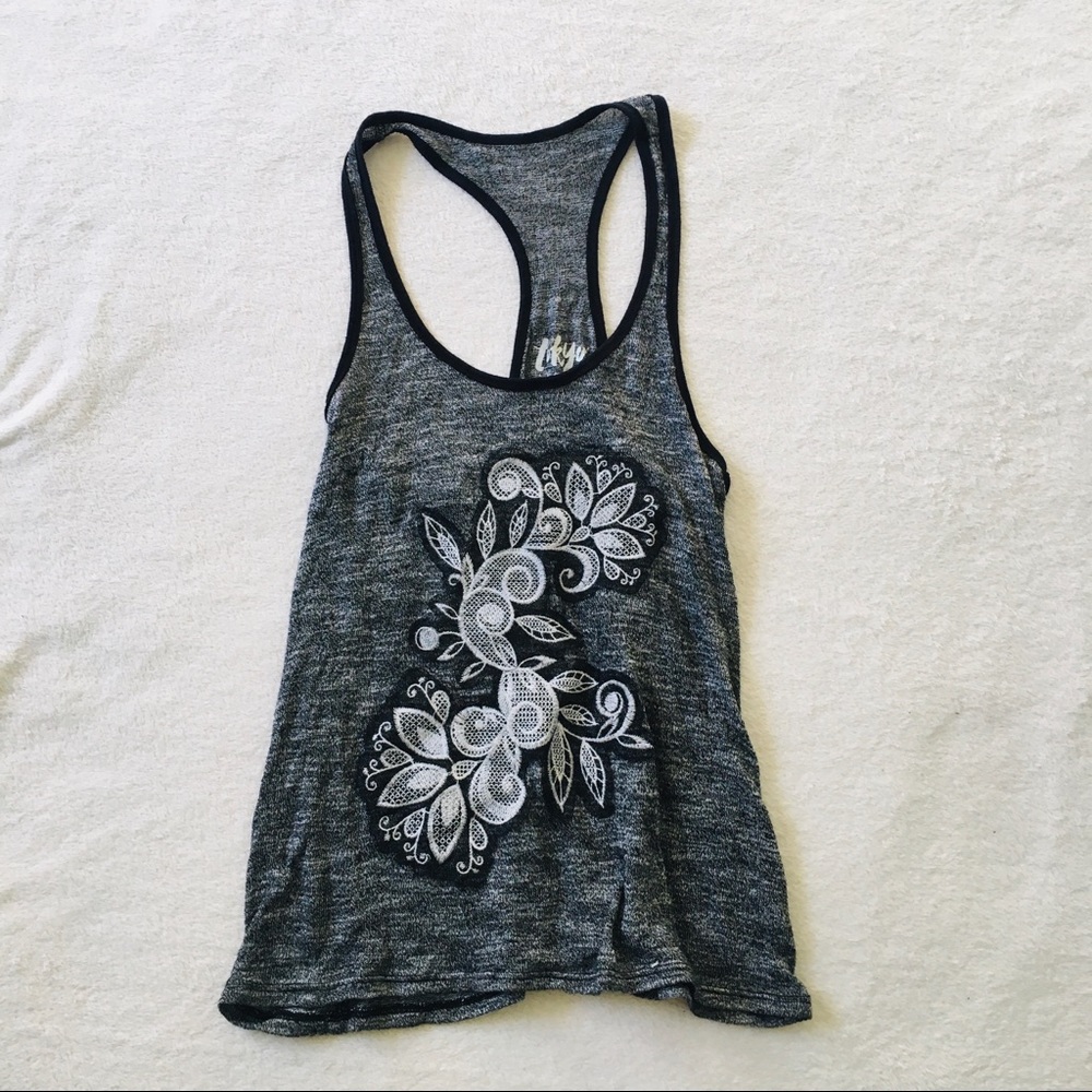 GRAY TANK TOP